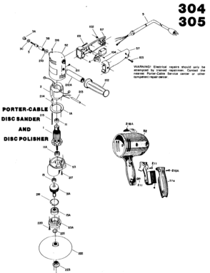 Part Location Diagram of 892171-SBD Porter Cable SCREW